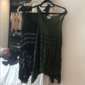 BUNDLE: two free people trapeze slips